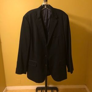 J Crew Blazer Sport Coat Navy Blue Great Condition